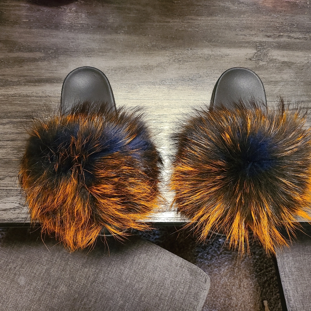 Real raccoon fur